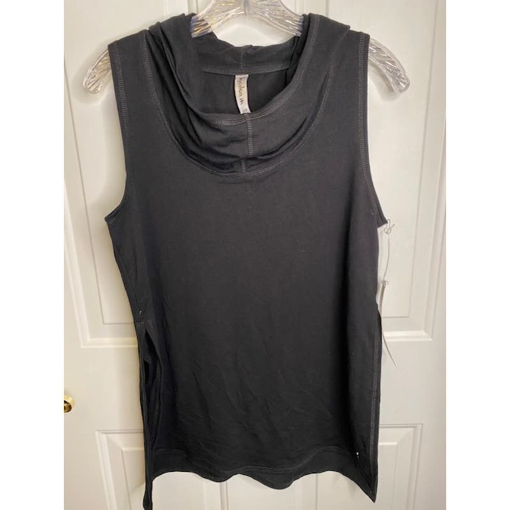 Kyodan - Women’s Workout Top Athletic Tank Top Gym Sleeveless Tunic Hooded Shirt